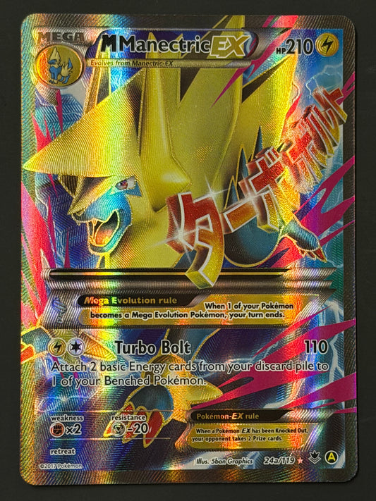 024a/119 M Manectric Ex - Pokémon Phantom Forces Full Art
