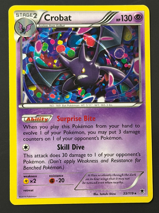033/119 Crobat - Pokémon Phantom Forces Rare