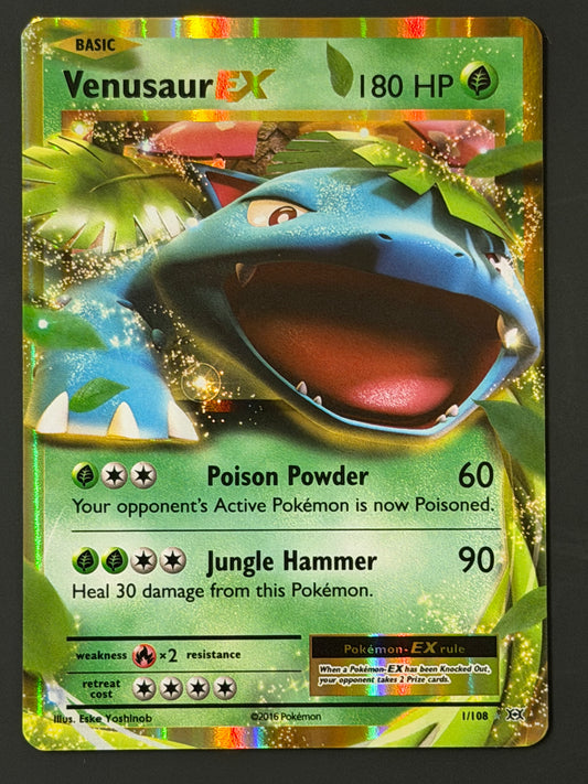 001/108 Venusaur Ex - Pokémon Evolutions Ultra Rare