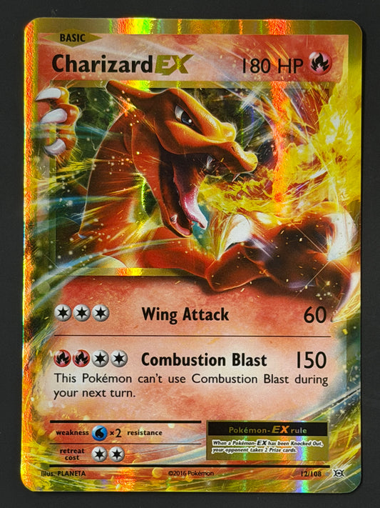 012/108 Charizard Ex - Pokémon Evolutions Ultra Rare
