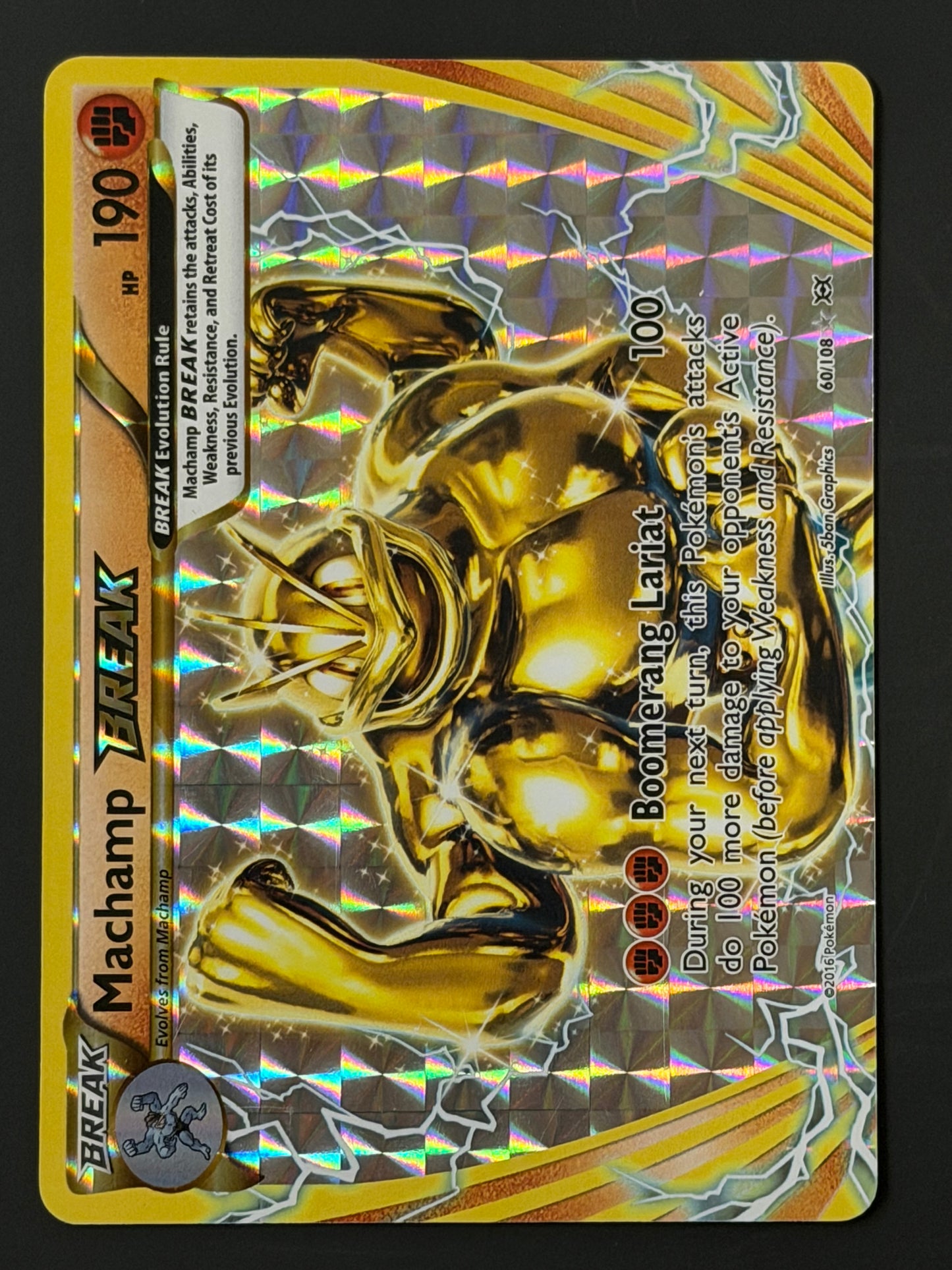 060/108 Machamp Break - Pokémon Evolutions Ultra Rare