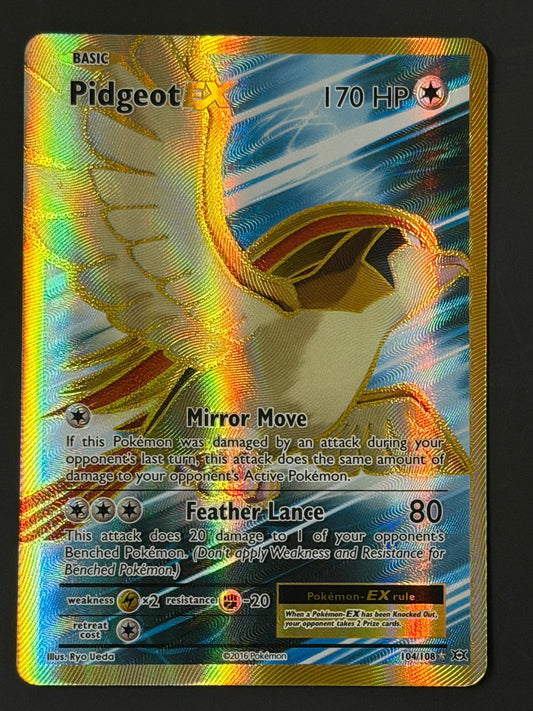 104/108 Pidgeot Ex - Pokémon Evolutions Full Art
