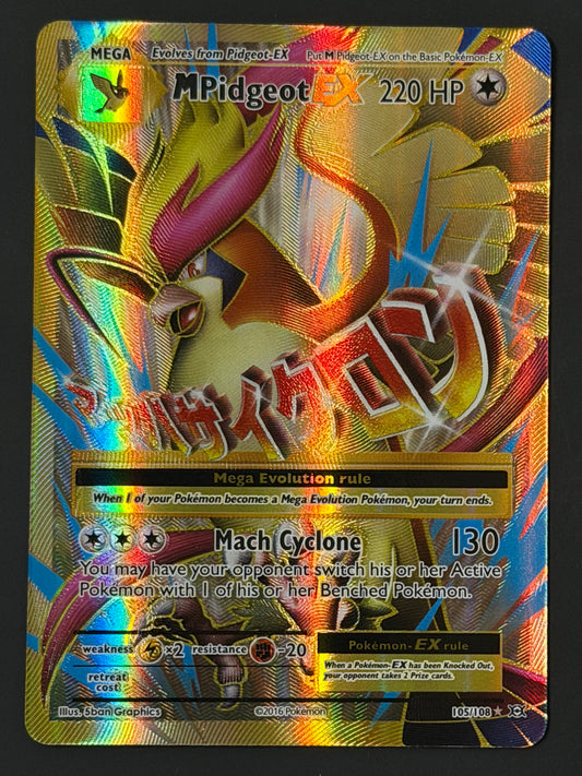 105/108 M Pidgeot Ex - Pokémon Evolutions Full Art