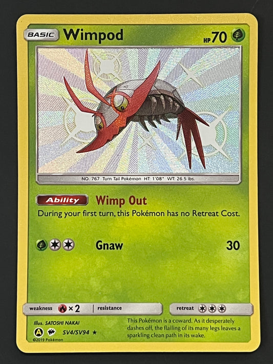 SV04/SV94 Wimpod - Pokémon Hidden Fates Shiny Rare