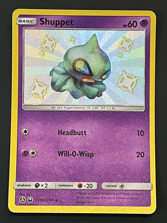 SV16/SV94 Shuppet - Pokémon Hidden Fates Shiny Rare