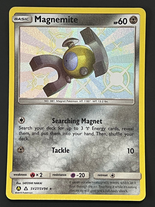 SV27/SV94 Magnemite - Pokémon Hidden Fates Shiny Rare