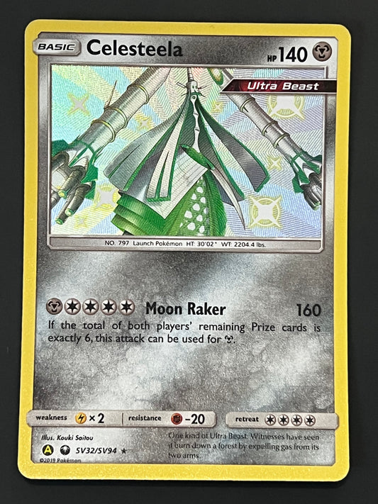 SV32/SV94 Celesteela - Pokémon Hidden Fates Shiny Rare