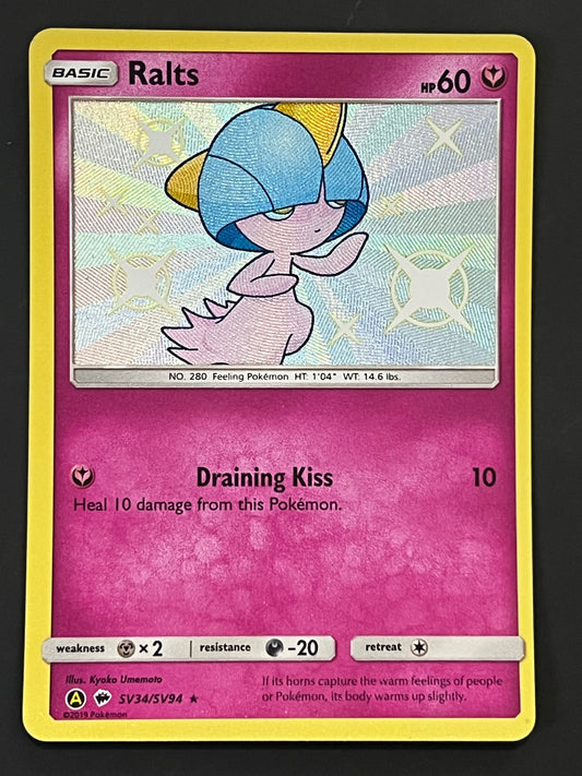 SV34/SV94 Ralts - Pokémon Hidden Fates Shiny Rare