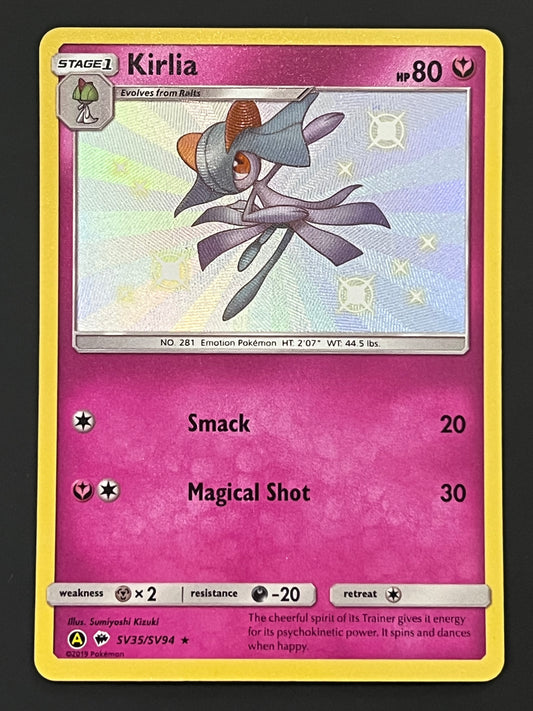 SV35/SV94 Kirlia - Pokémon Hidden Fates Shiny Rare