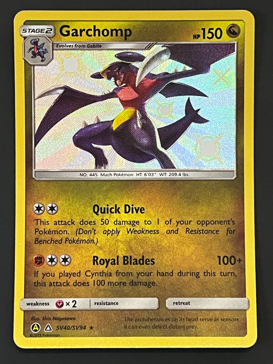 SV40/SV94 Garchomp - Pokémon Hidden Fates Shiny Rare