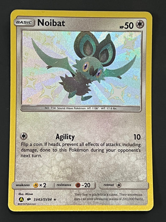 SV43/SV94 Noibat - Pokémon Hidden Fates Shiny Rare