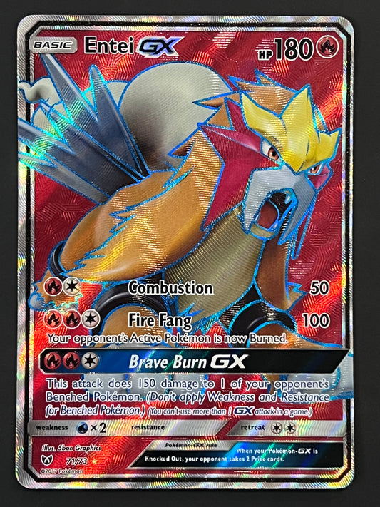71/73 Entei Gx - Pokémon Shining Legends Full Art