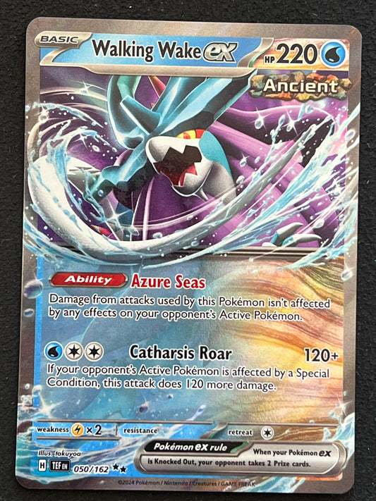 050/162 Walking Wake Ex - Pokémon Temporal Forces Double Rare