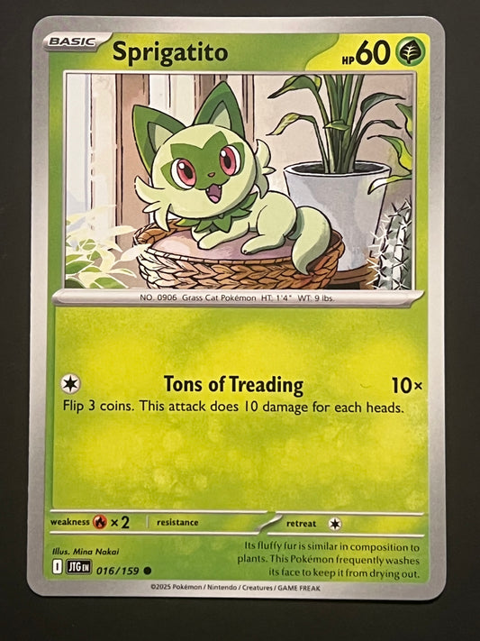 016/159 Sprigatito - Pokémon Journey Together Common