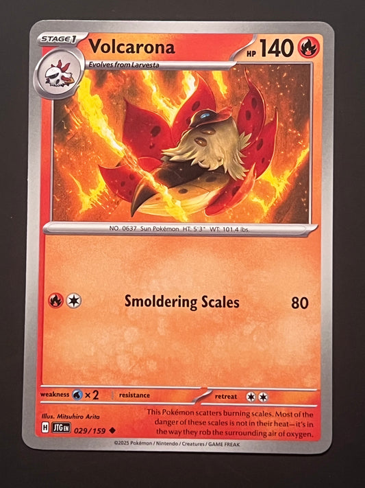 029/159 Volcarona - Pokémon Journey Together Uncommon