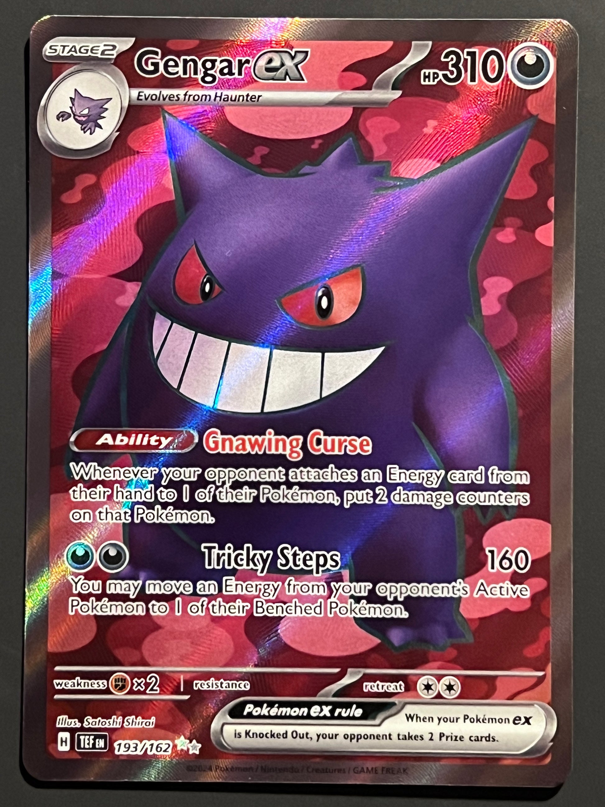 193/162 Gengar Ex - Pokmon Temporal Forces Ultra Rare Jarvvos 193/162 Gengar Ex - Pokmon Temporal Forces Ultra Rare Jarvvos