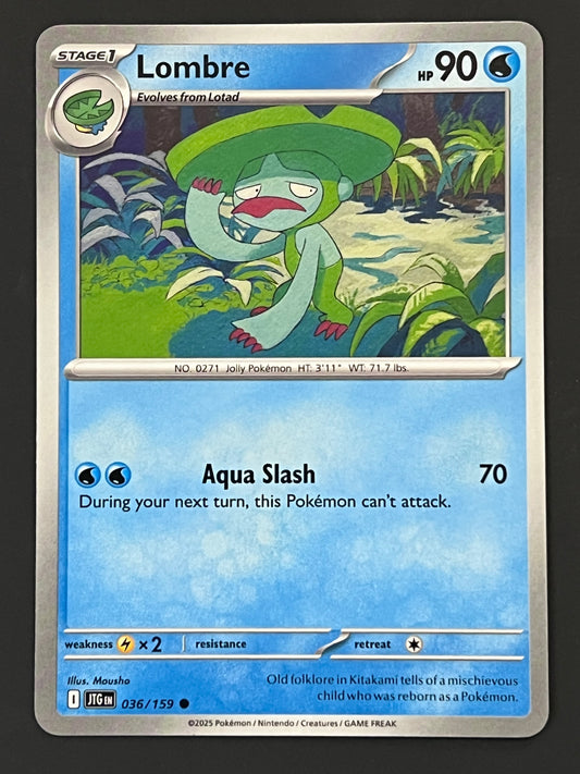 036/159 Lombre - Pokémon Journey Together Common