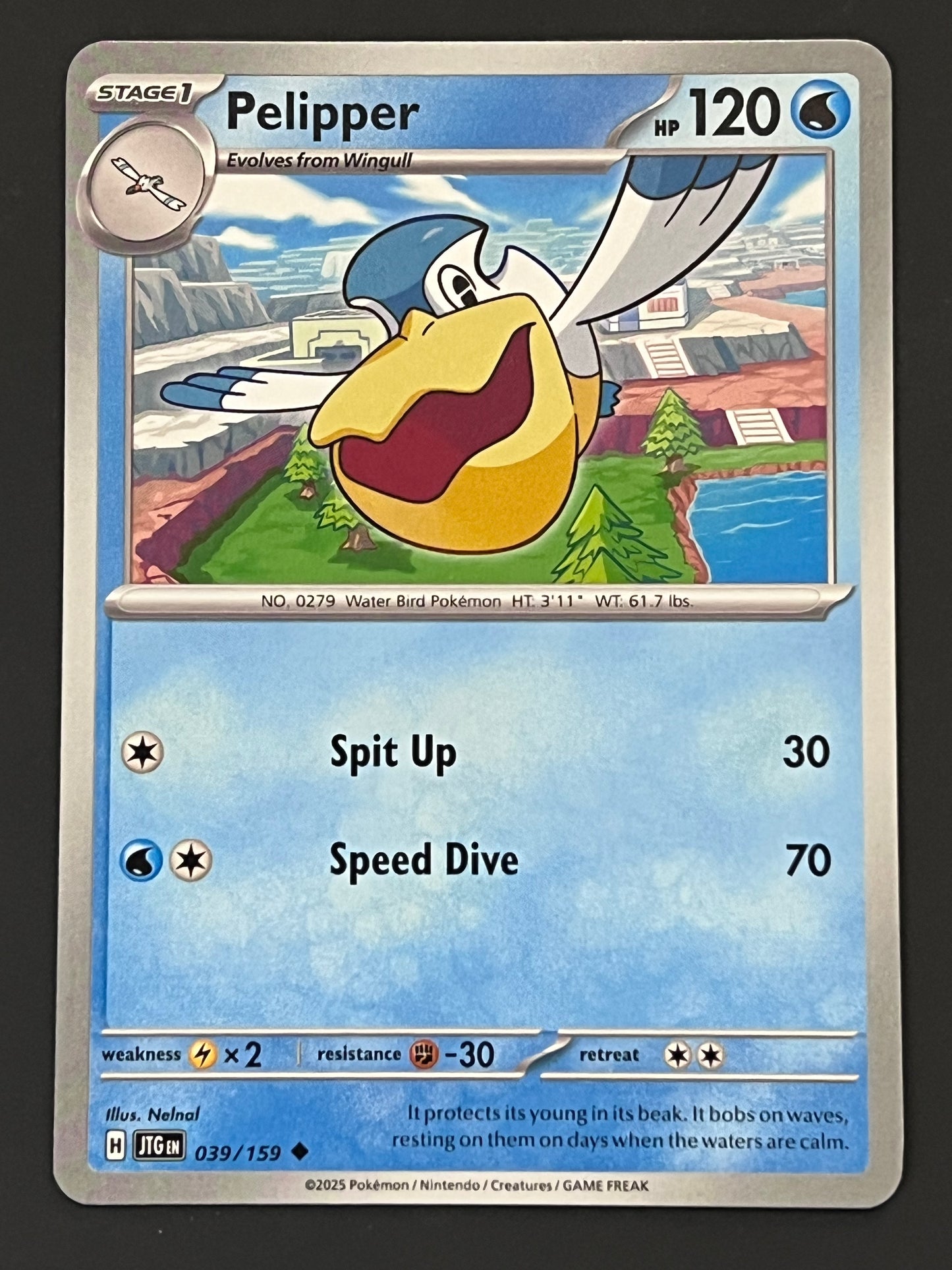 039/159 Pelipper - Pokémon Journey Together Uncommon