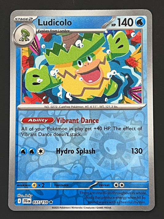 037/159 Ludicolo - Pokémon Journey Together Rare Reverse