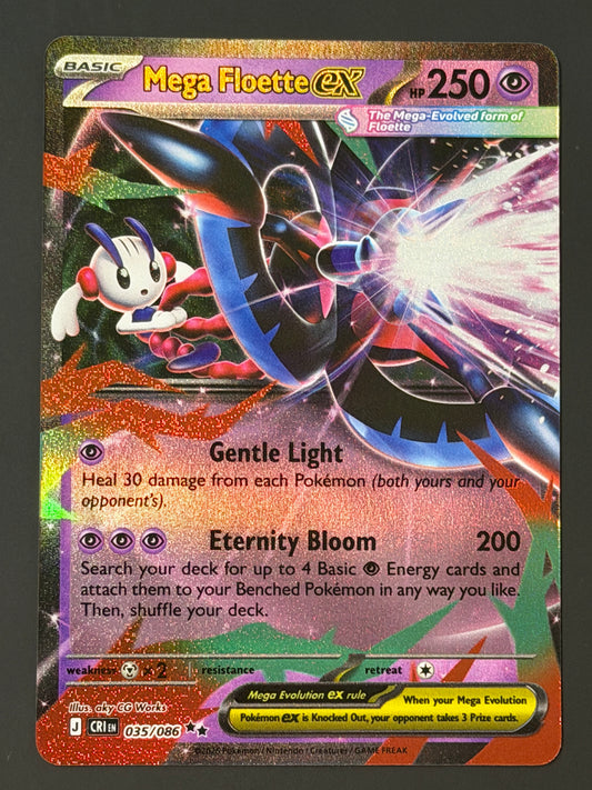 035/086 Mega Floette ex - Pokémon Chaos Rising Double Rare