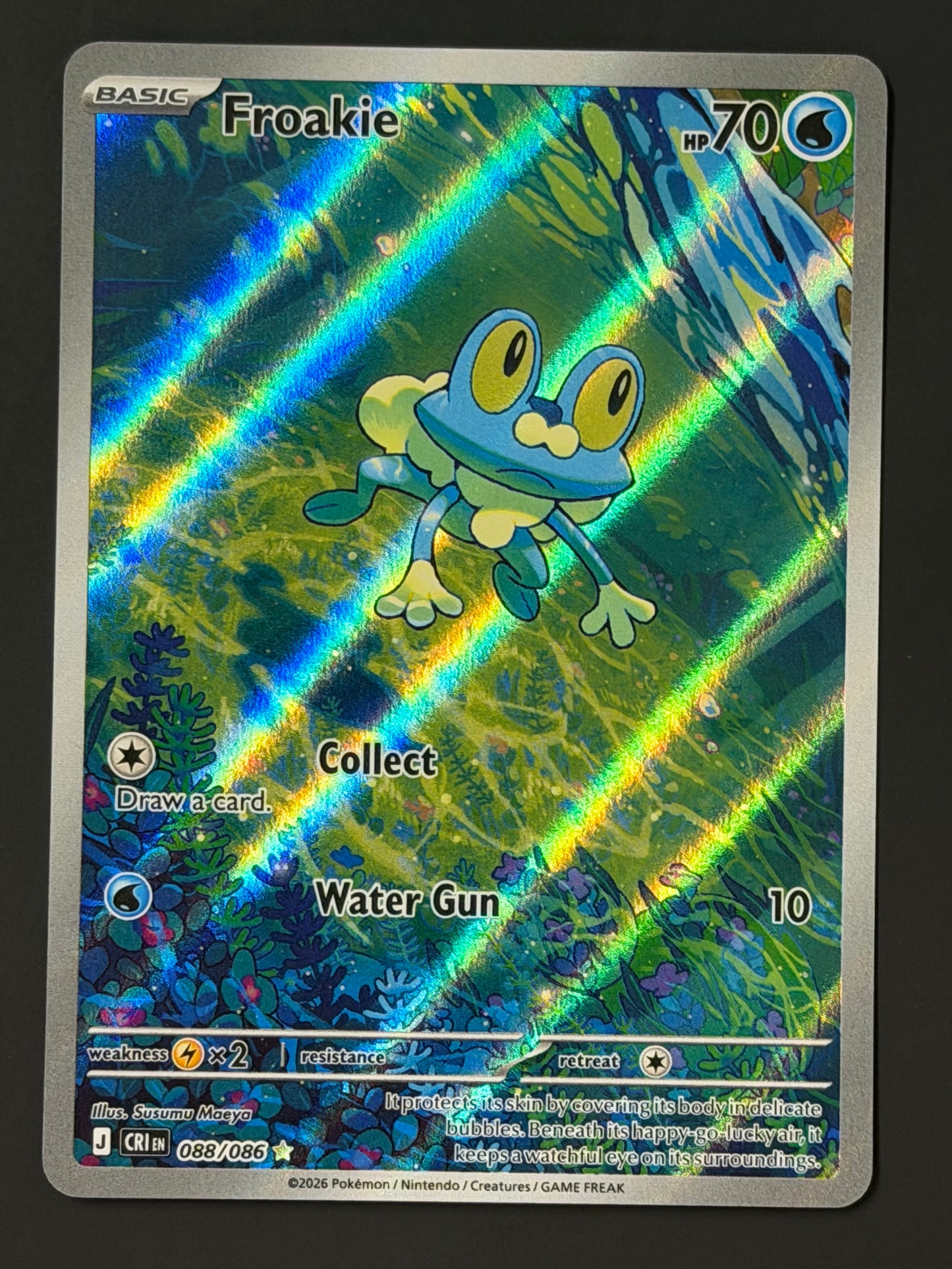 088/086 Froakie - Pokémon Chaos Rising Illustration Rare
