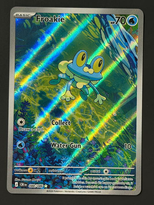 088/086 Froakie - Pokémon Chaos Rising Illustration Rare