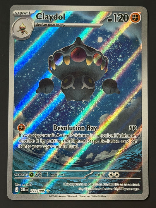 092/086 Claydol - Pokémon Chaos Rising Illustration Rare