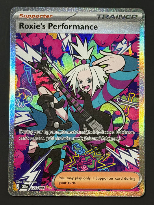 121/086 Roxie’s Performance - Pokémon Chaos Rising Special Illustration Rare