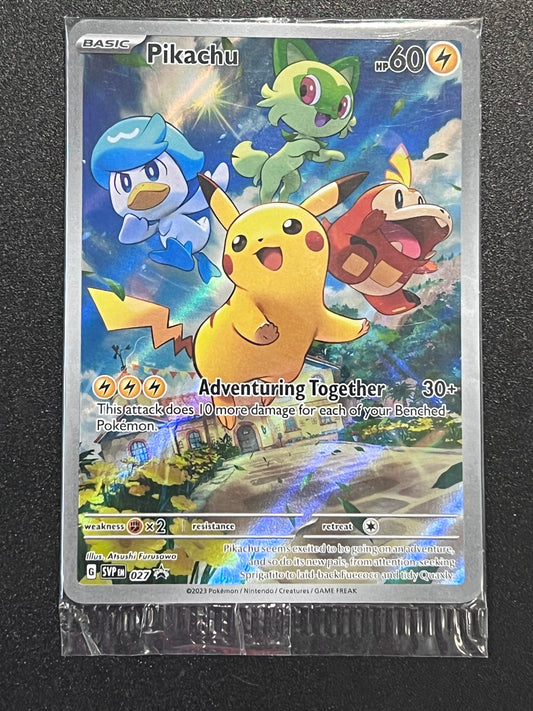 SVP027 Pikachu (SEALED) - Black Star Promo
