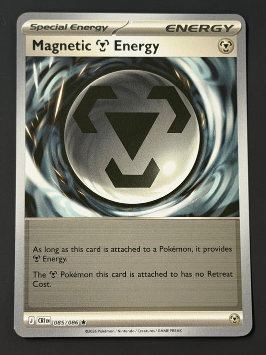 085/086 Magnetic Energy - Pokémon Chaos Rising Rare Reverse
