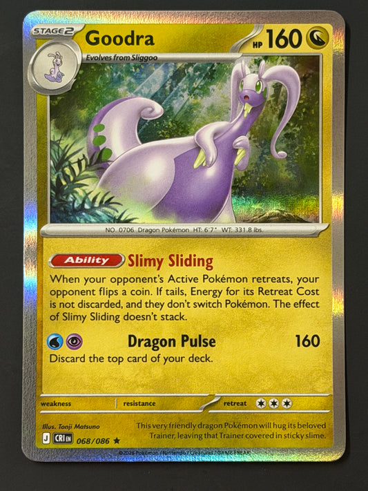 068/086 Goodra - Pokémon Chaos Rising Rare Holo