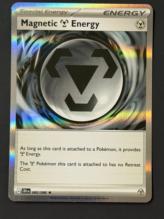 085/086 Magnetic Energy - Pokémon Chaos Rising Rare Holo