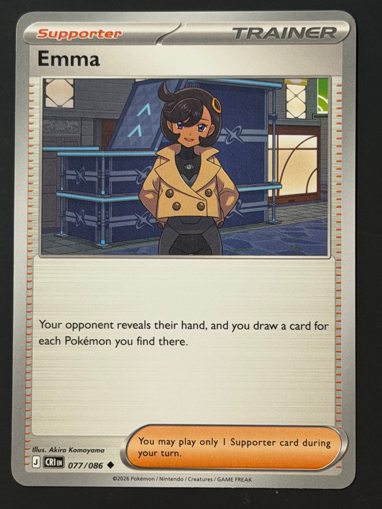 077/086 Emma - Pokémon Chaos Rising Uncommon
