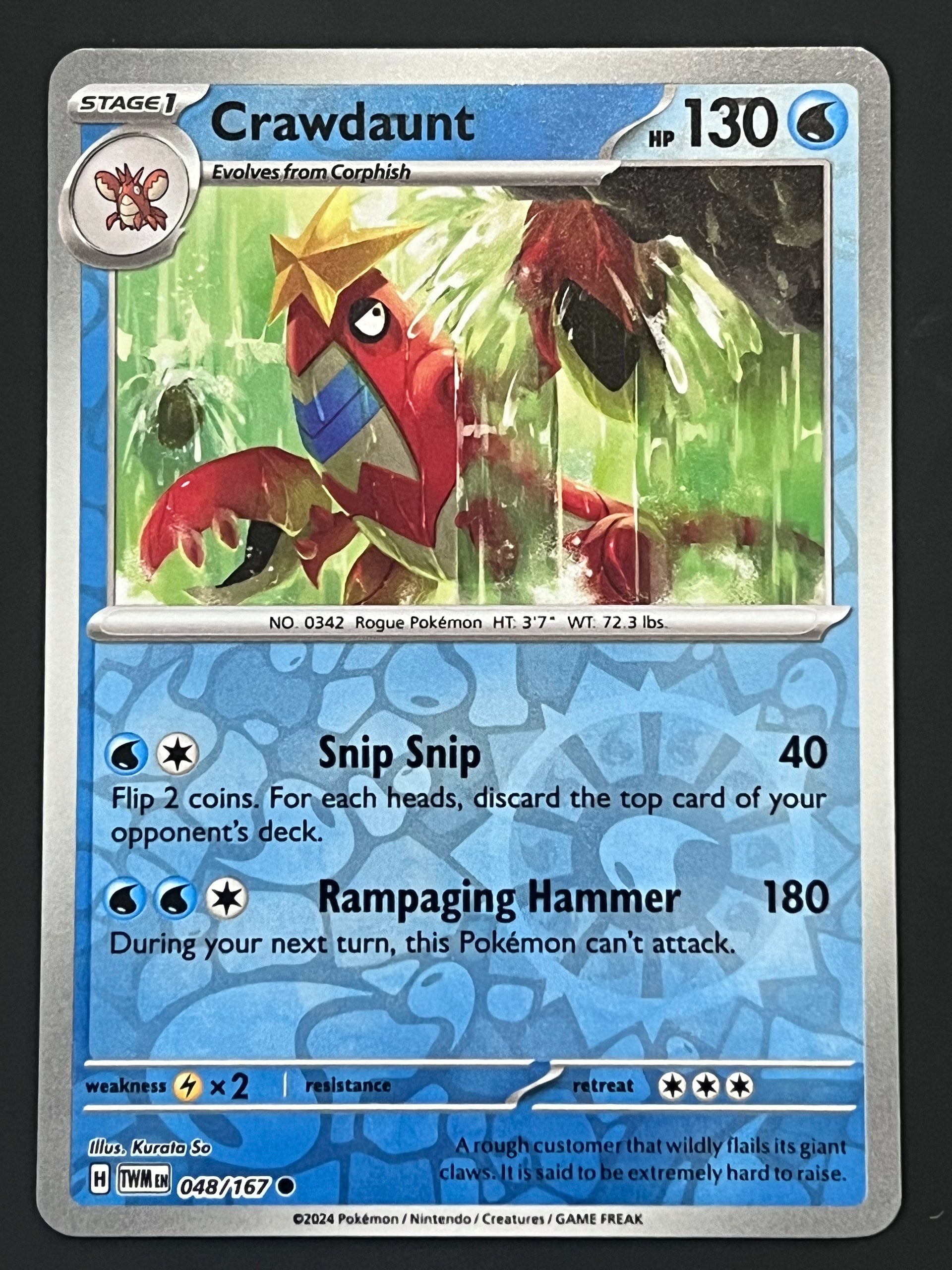 048/167 Crawdaunt