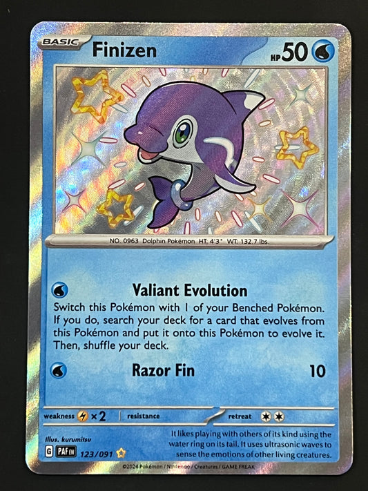 123/091 Finizen - Pokémon Paldean Fates Shiny Rare
