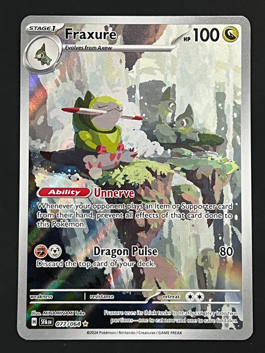 077/064 Fraxure - Pokémon Shrouded Fable Illustration Rare