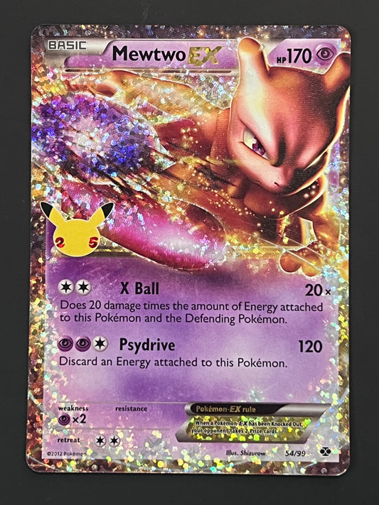 54/99 Mewtwo Ex - Celebrations Classic Collection