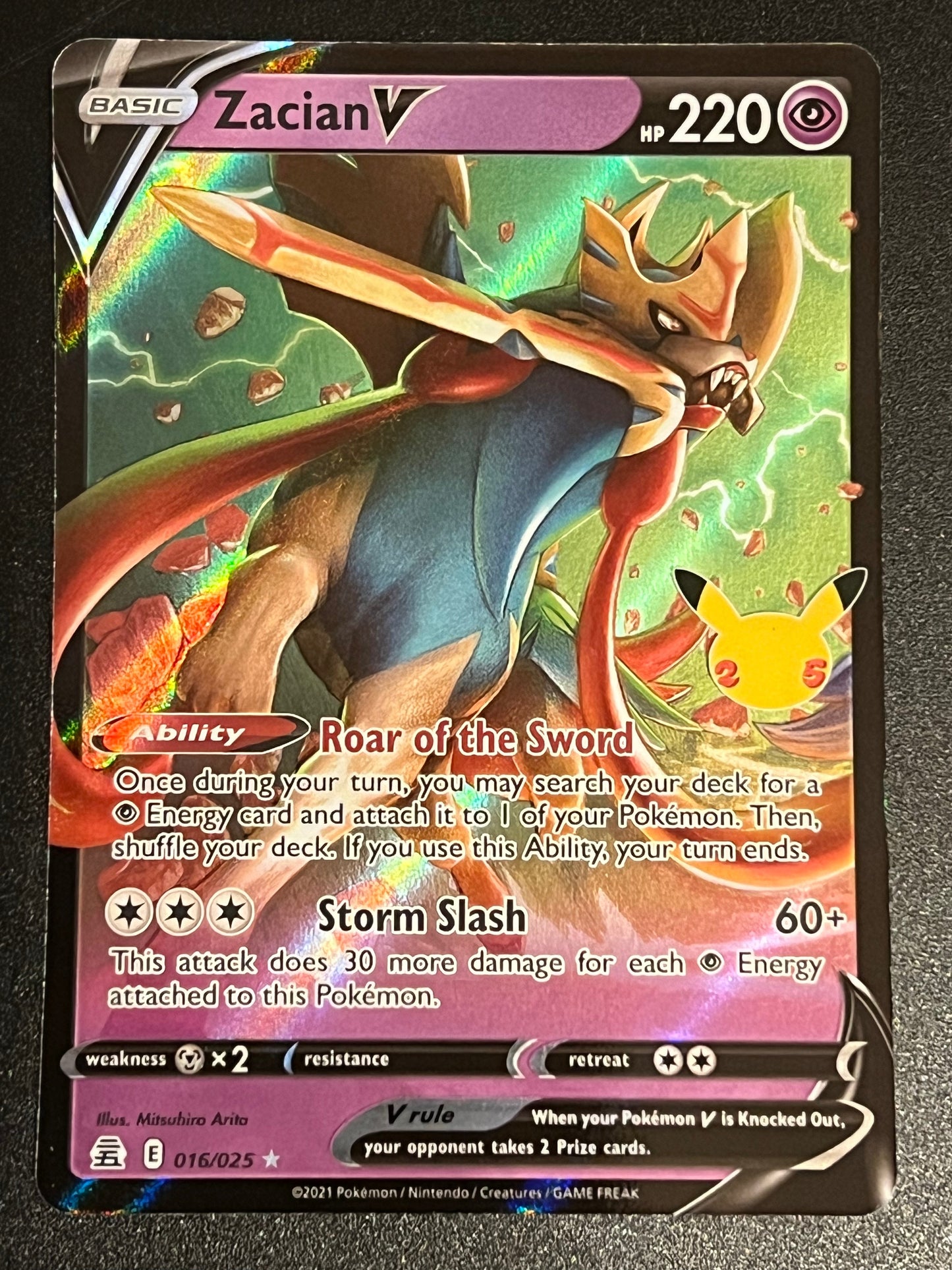 016/025 Zacian V - Celebrations Ultra Rare