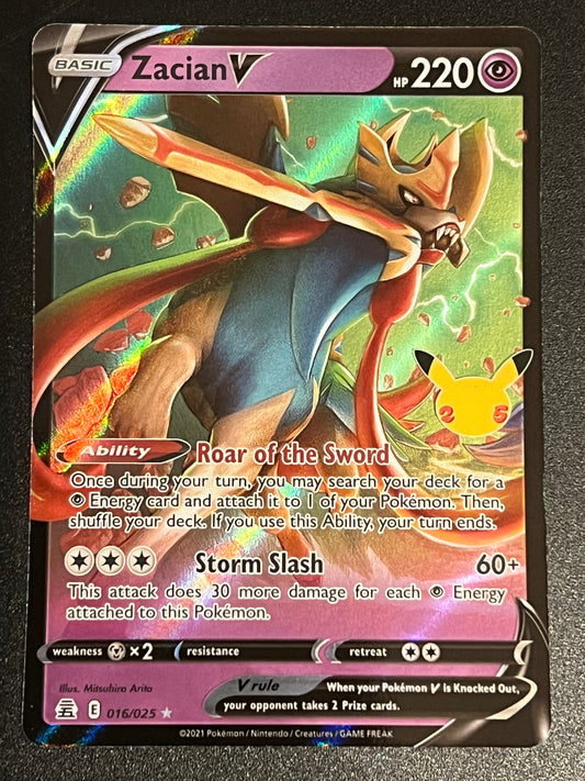 016/025 Zacian V - Celebrations Ultra Rare