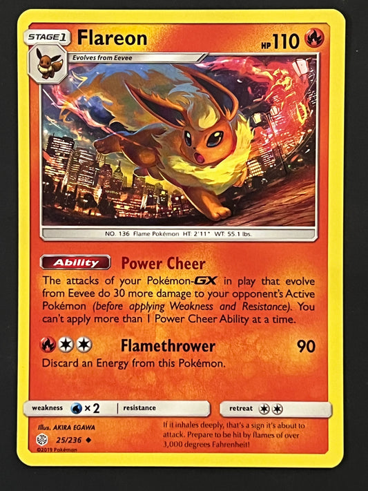 025/236 Flareon - Pokémon Cosmic Eclipse Uncommon