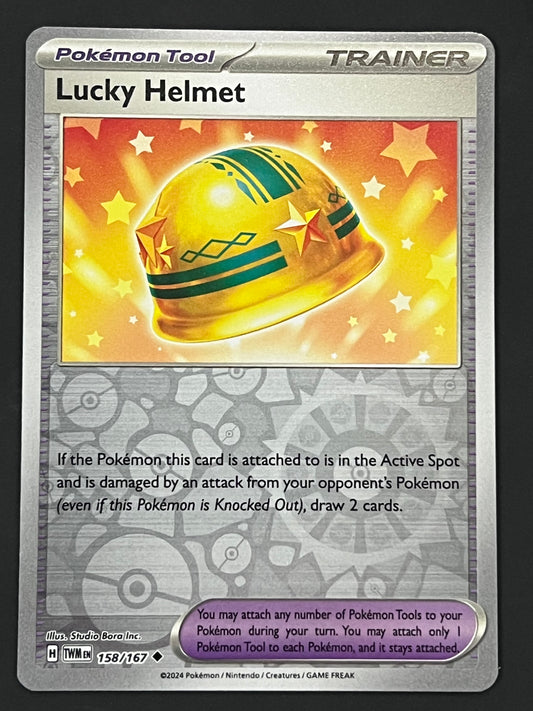 158/167 Lucky Helmet - Pokémon Twilight Masquerade Uncommon Reverse
