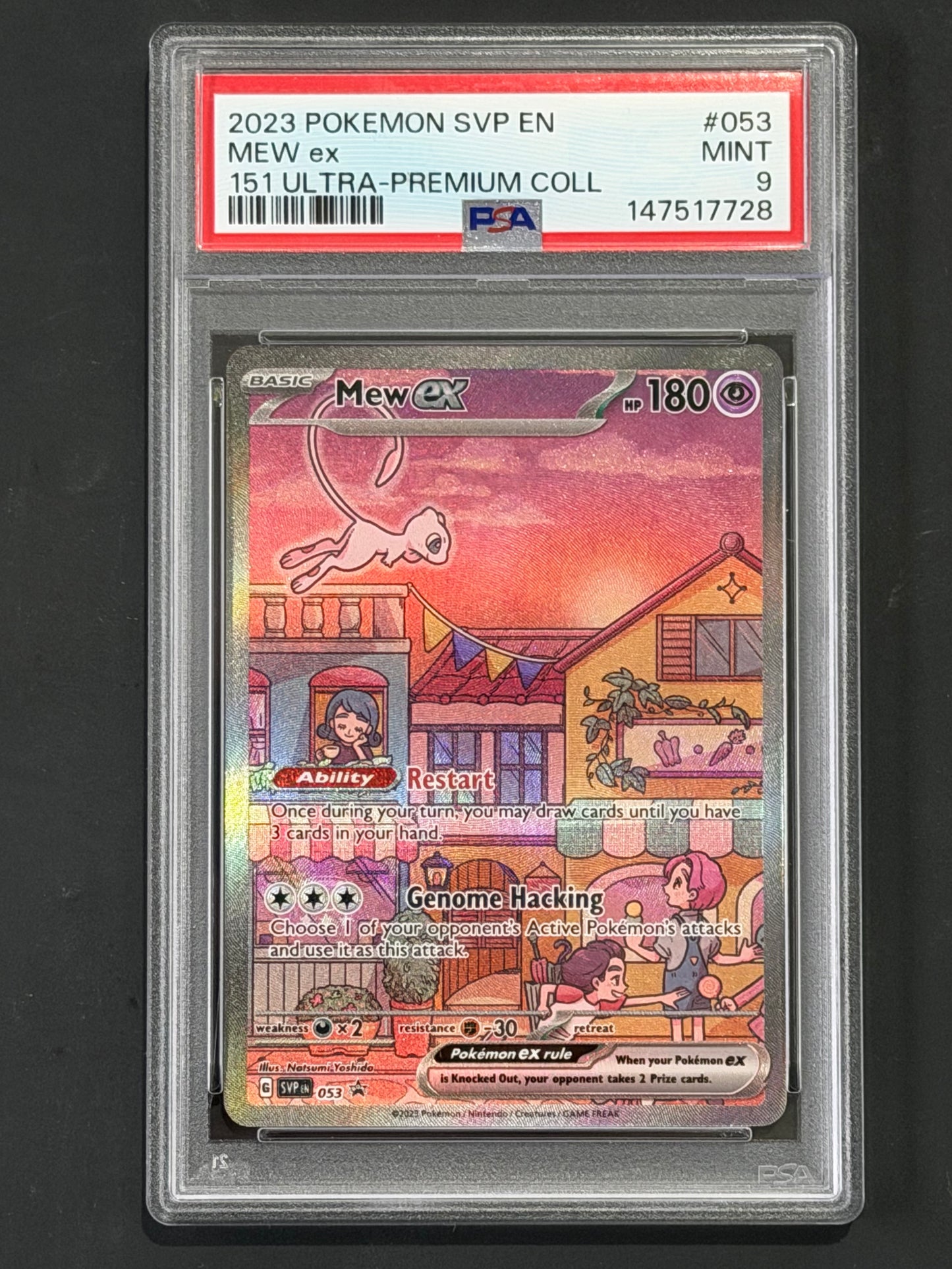 PSA Mew Ex - SVP053 151 Black Star Promo MINT Grade 9