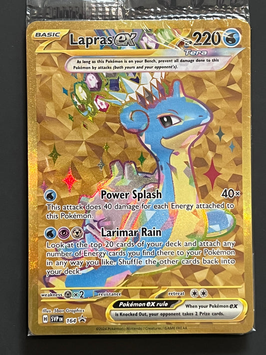 SVP164 Lapras Ex (SEALED) - Black Star Promo