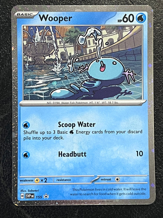 SVP155 Wooper - Black Star Promo