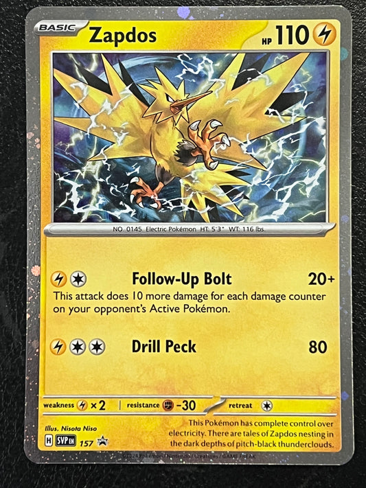 SVP157 Zapdos - Black Star Promo