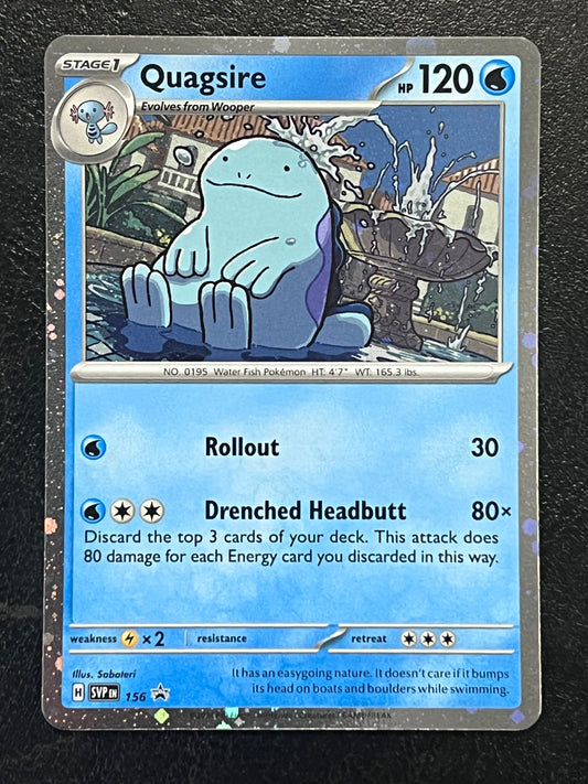 SVP156 Quagsire - Black Star Promo