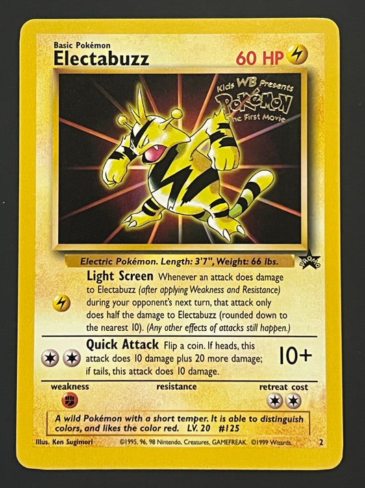 02 Electabuzz - WoTC Black Star Promo