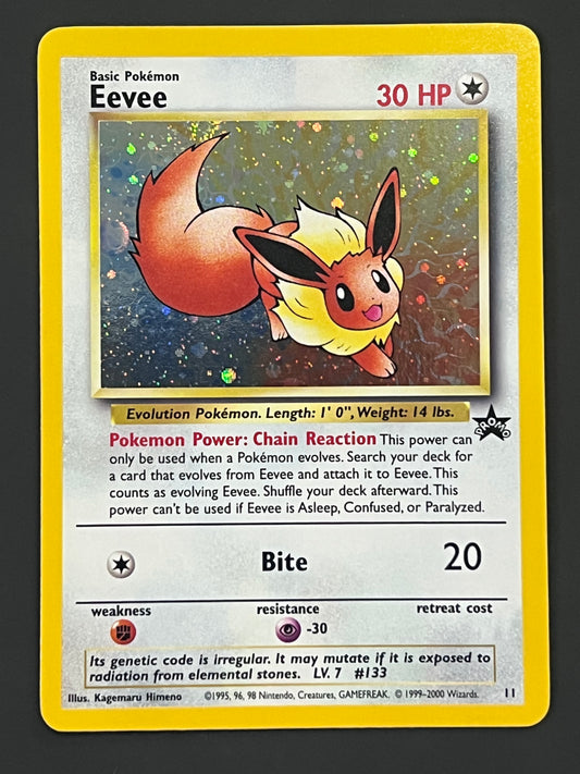 11 Eevee - WoTC Black Star Promo