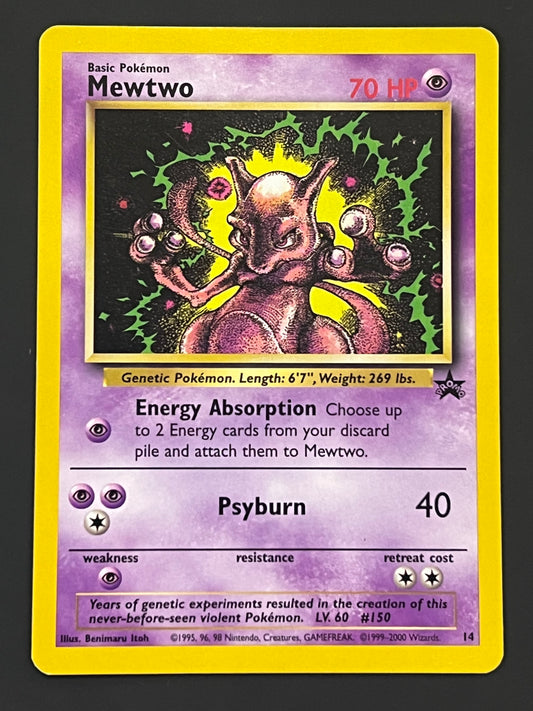 14 Mewtwo - WoTC Black Star Promo
