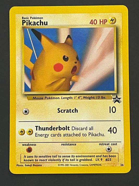 26 Pikachu - WoTC Black Star Promo